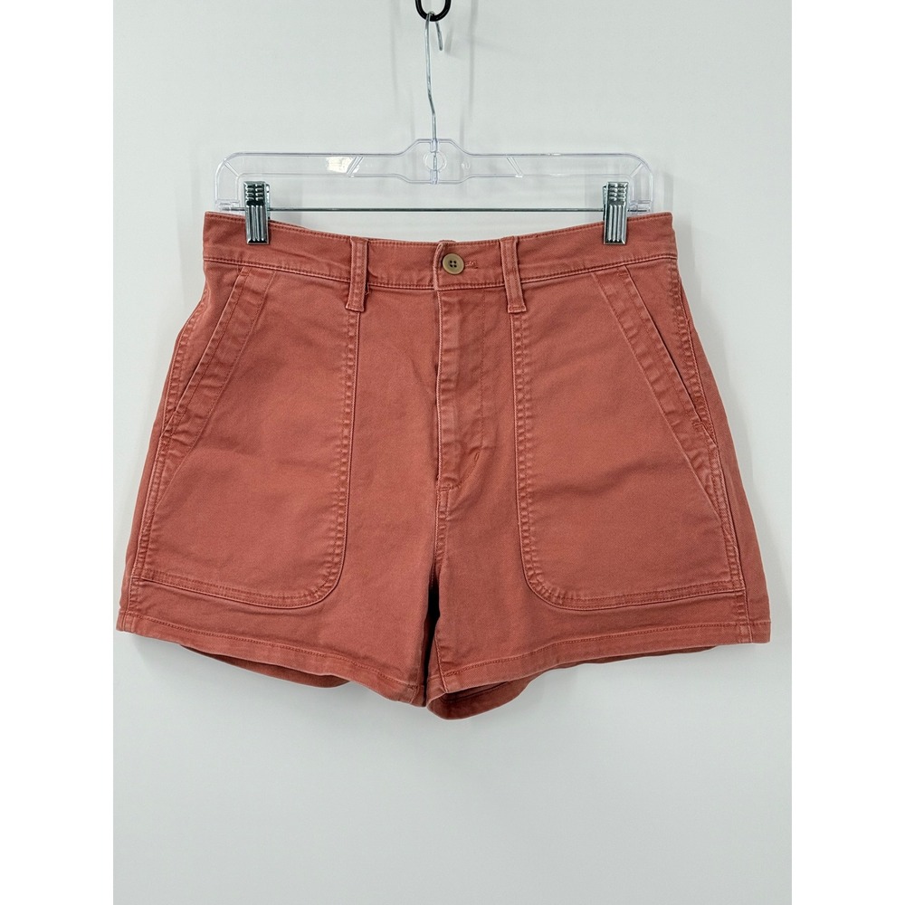 Madewell The Perfect Vintage Fatigue Shorts Canvas Womens sz 27 High Rise